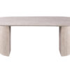 Image 3 for Tafel Lagos 220 cm Ovaal Decor Travertin Beige