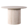 Image 3 for Tafel Lagos 120 cm Rond Decor Travertin Beige