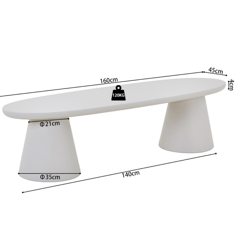 Image 10 for Tv-meubel Tavira 160 cm Cement Ecru