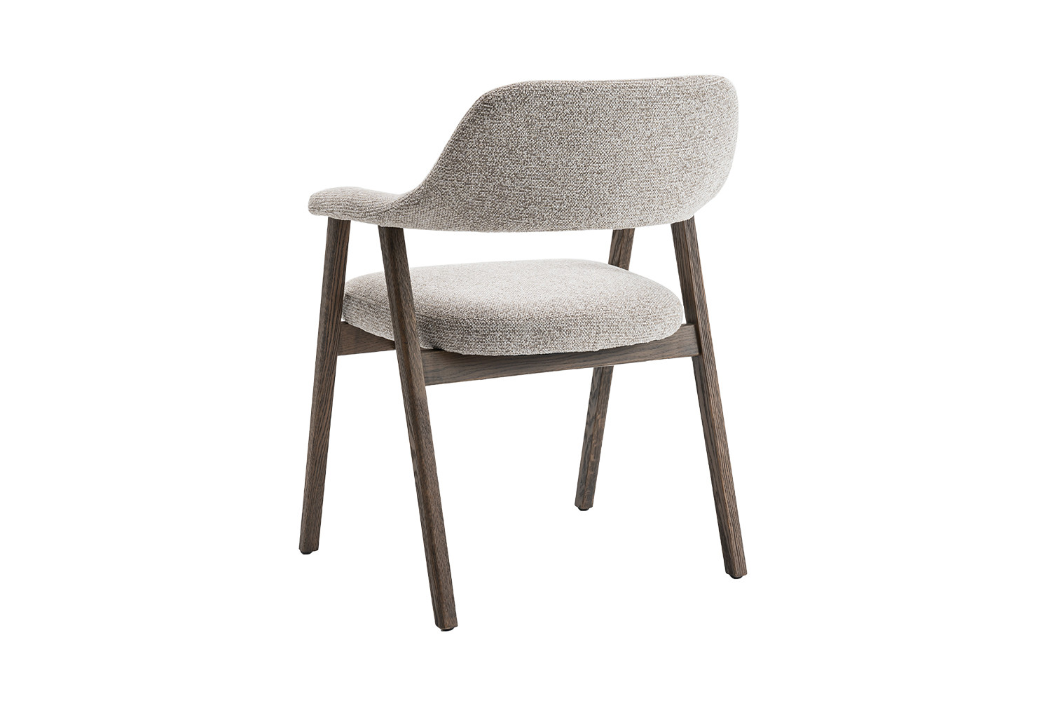 Image 7 for NEW - Stoel Coralie Gerookte Massieve Eik Stof Ote Milan 130 Zand