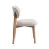 Image 7 for NEW - Stoel Carmen Massieve Eik Stof Ote Milan 103 Beige