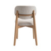 Image 9 for NEW - Stoel Carmen Massieve Eik Stof Ote Milan 103 Beige