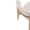 Image 10 for NEW - Stoel Carmen Massieve Eik Stof Ote Milan 103 Beige