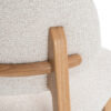 Image 15 for NEW - Stoel Carmen Massieve Eik Stof Ote Milan 103 Beige