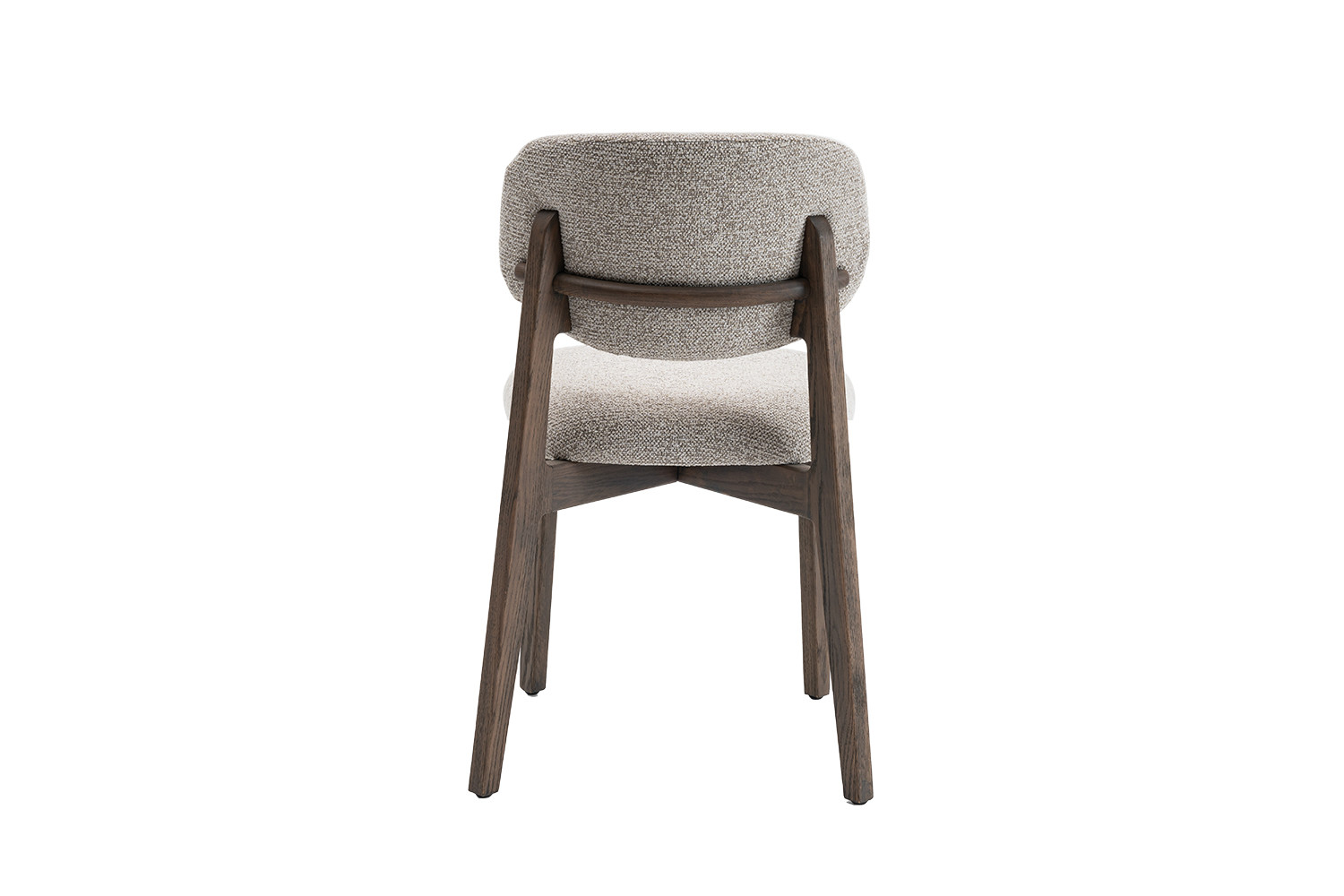 Image 9 for NEW - Stoel Carmen Gerookte Massieve Eik Stof Ote Milan 130 Zand