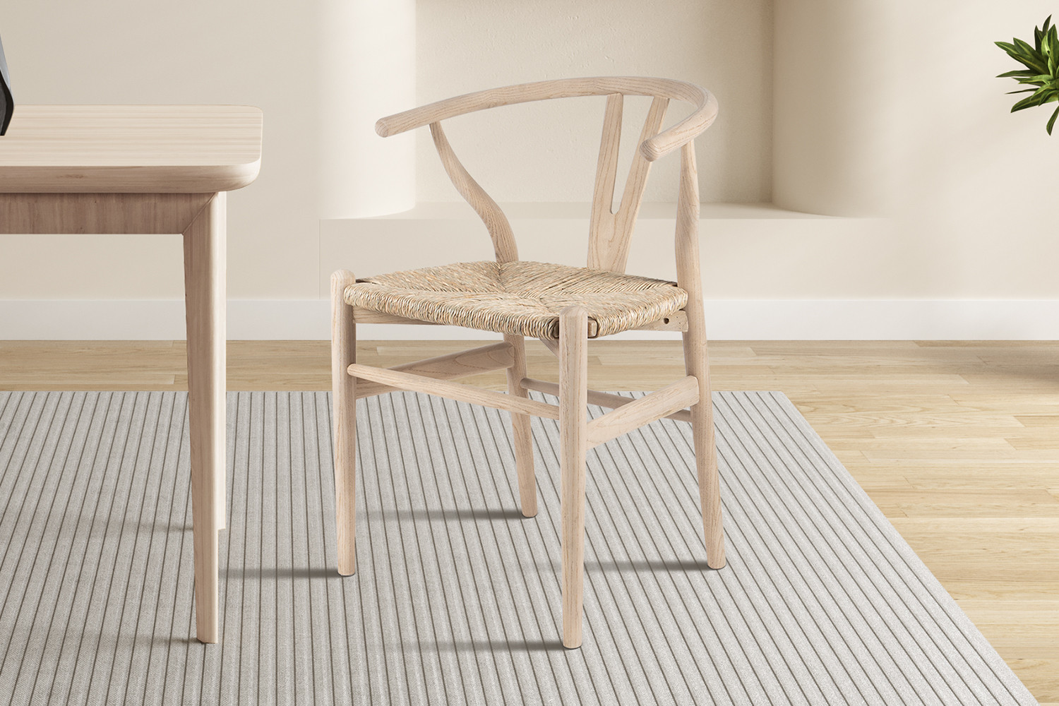 89b4b783-7434-400c-9f4f-4b388664b592 Image 2 for NEW - Stoel Bart Iepenhout met gevlochten zitting