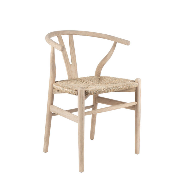 Image 5 for SALE - Stoel Bart Iepenhout met gevlochten zitting