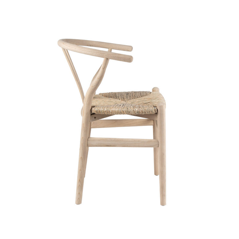 Image 6 for SALE - Stoel Bart Iepenhout met gevlochten zitting