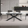 Image 1 for NEW - Uitschuifbare tafel Hestia 180-220 cm Deens Ovaal Steen Wit