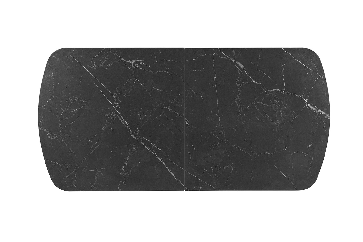 Image 8 for NEW - Uitschuifbare tafel Hestia 180-220 cm Deens Ovaal Steen Zwart