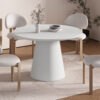 Image 1 for NEW - Tafel Tavira 120 cm Rond Cement Ecru