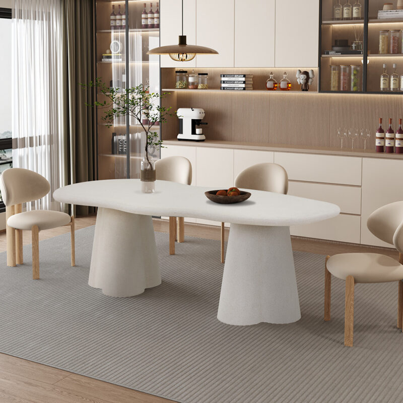 Image 3 for NEW - Tafel Faro 220 cm Organisch Cement