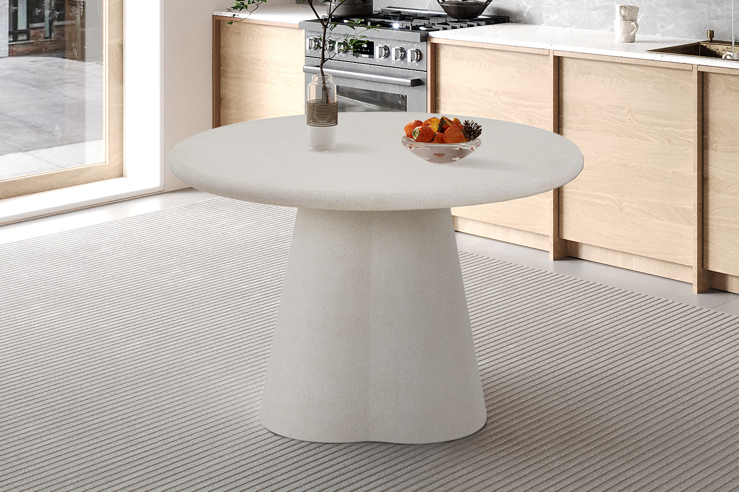 Image 1 for NEW - Tafel Faro 120 cm Rond Cement