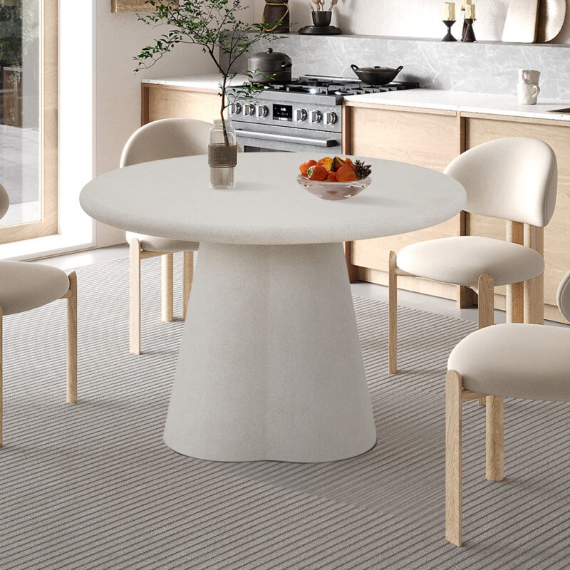 Image 2 for Tafel Faro 120 cm Rond Cement