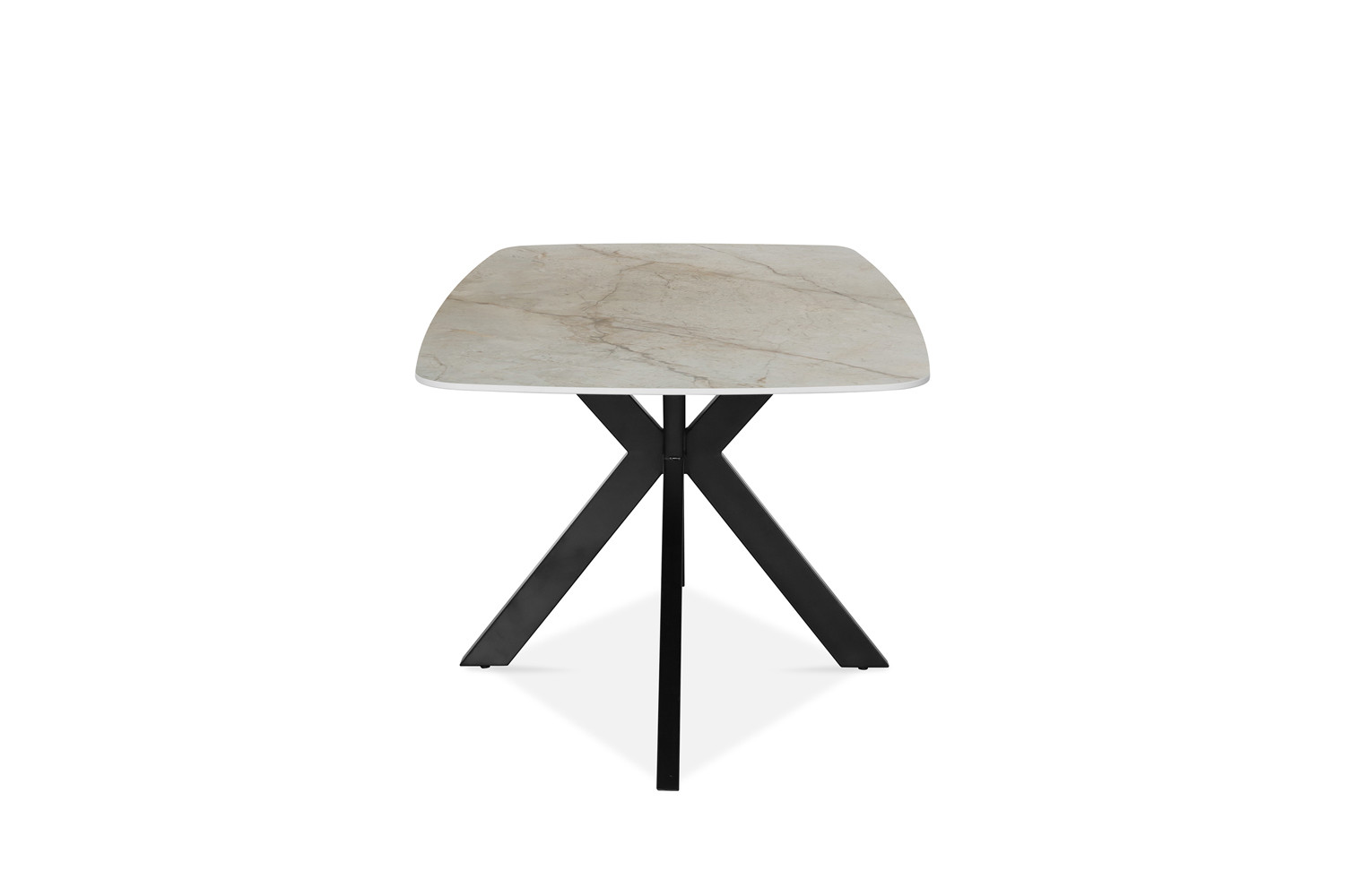 Image 6 for Tafel Apollo 180 cm Deens Ovaal Glanzend Steen Shakespear Beige