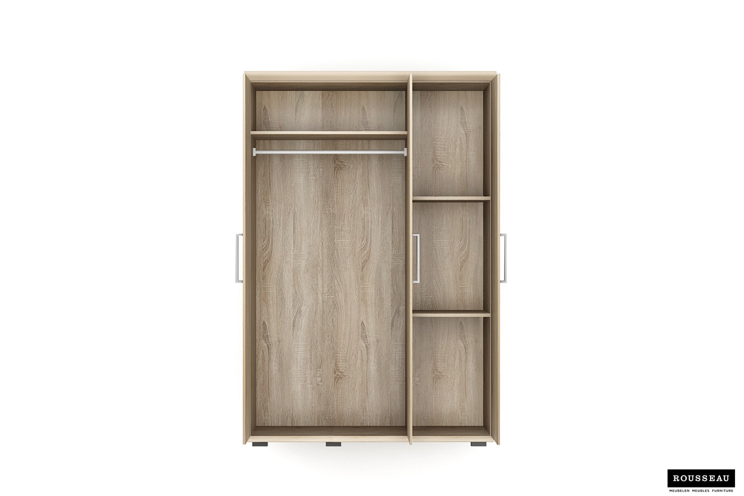 Image 5 for Kledingkast Mike 3 deuren Sonoma