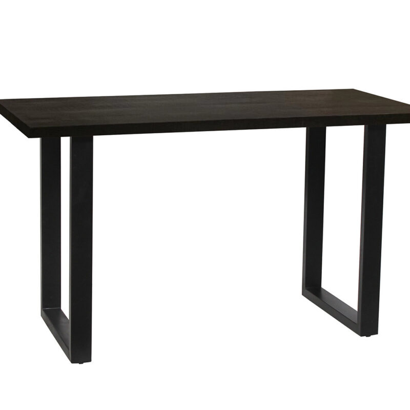 Image 2 for SALE - Countertafel Nicola 160 cm Mango hout zwart - H 93cm