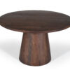 Image 4 for Tafel Tommy 130 cm Rond Mango hout Bruin