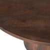 Image 6 for Tafel Tommy 130 cm Rond Mango hout Bruin
