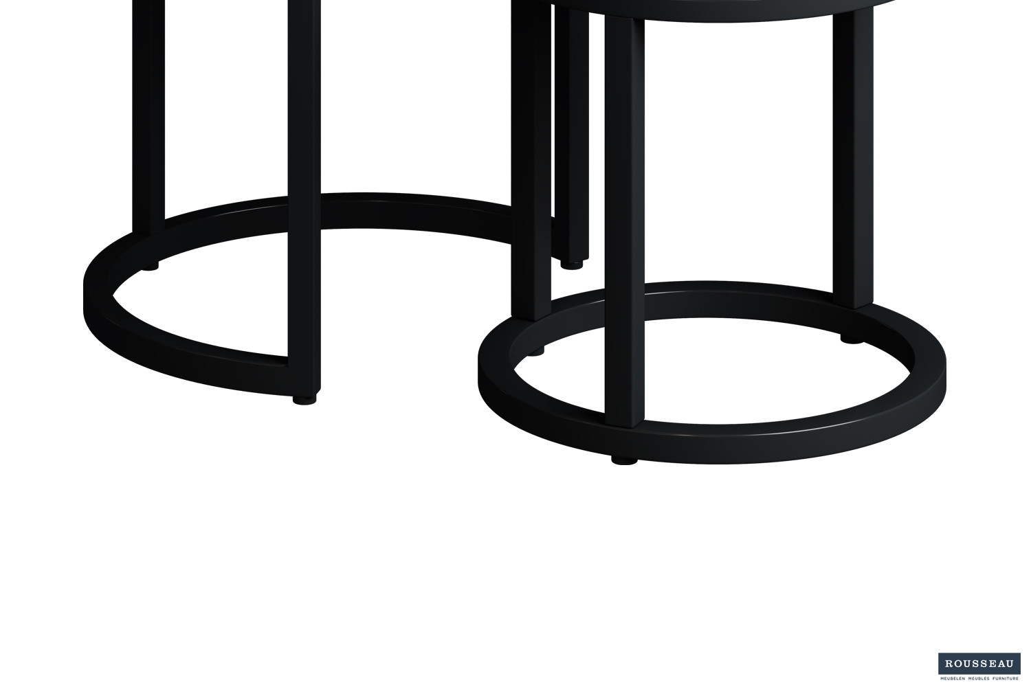 Image 4 for Bijzettafel Plano 3-delig Mango hout