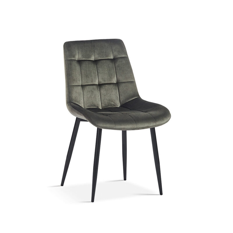 Image 2 for Stoel Juta Fluweel Groen