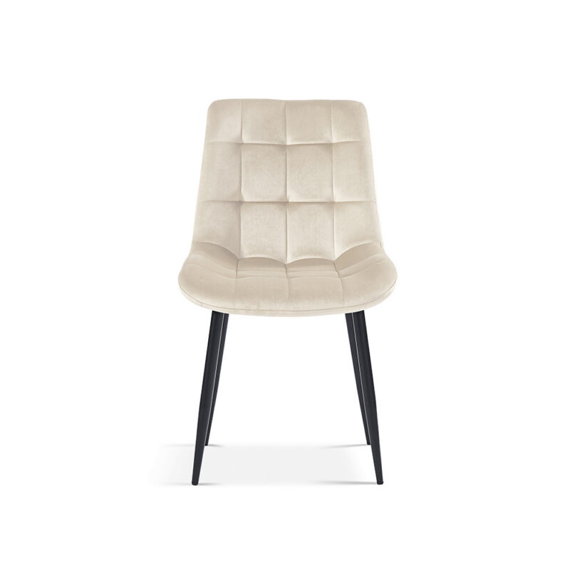 Image 3 for Stoel Juta Fluweel Beige