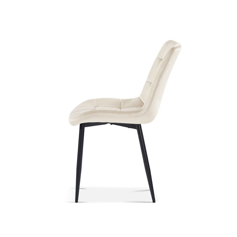 Image 4 for Stoel Juta Fluweel Beige