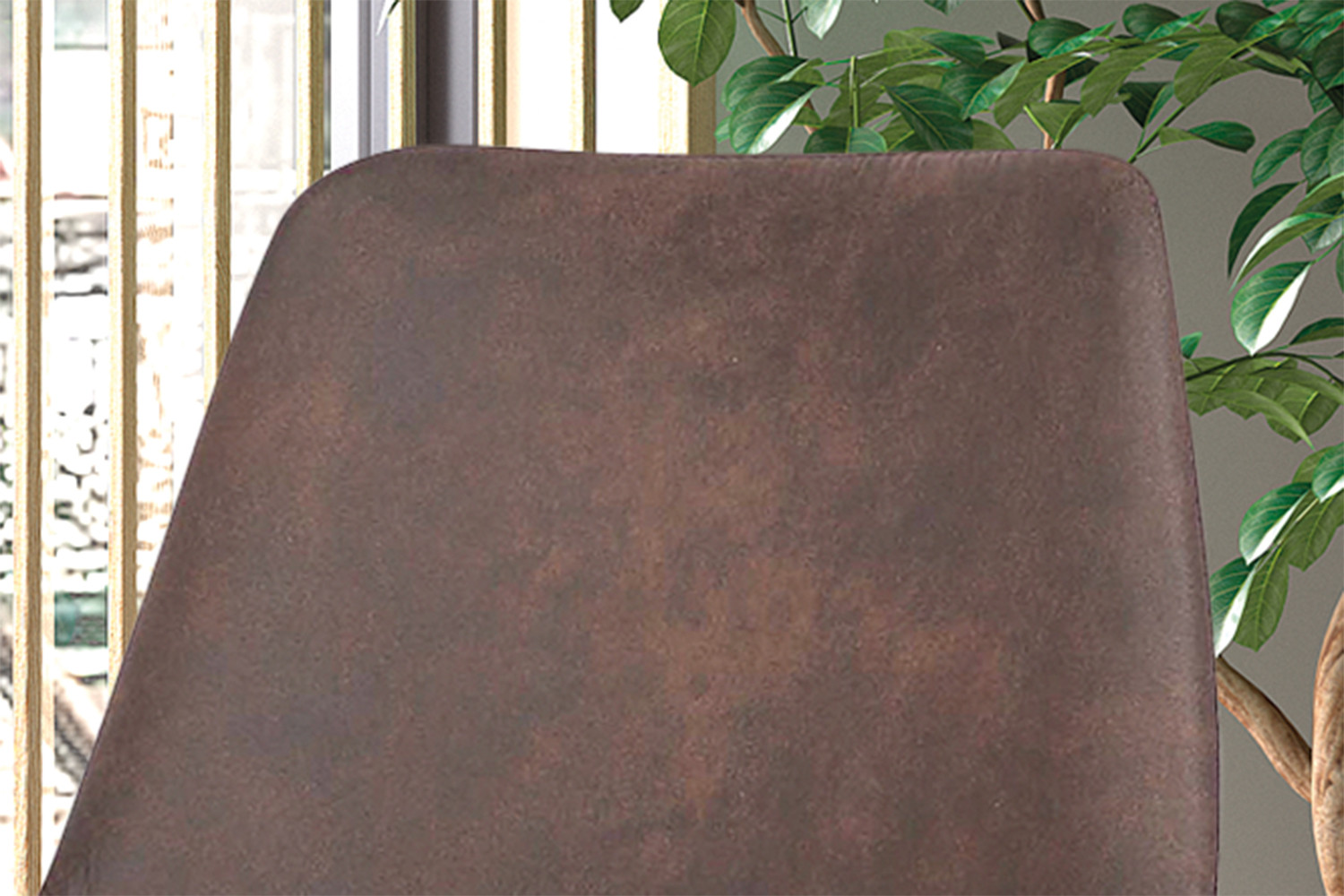 Image 2 for SALE - Stoel Mirano Micro fiber PU Bruin