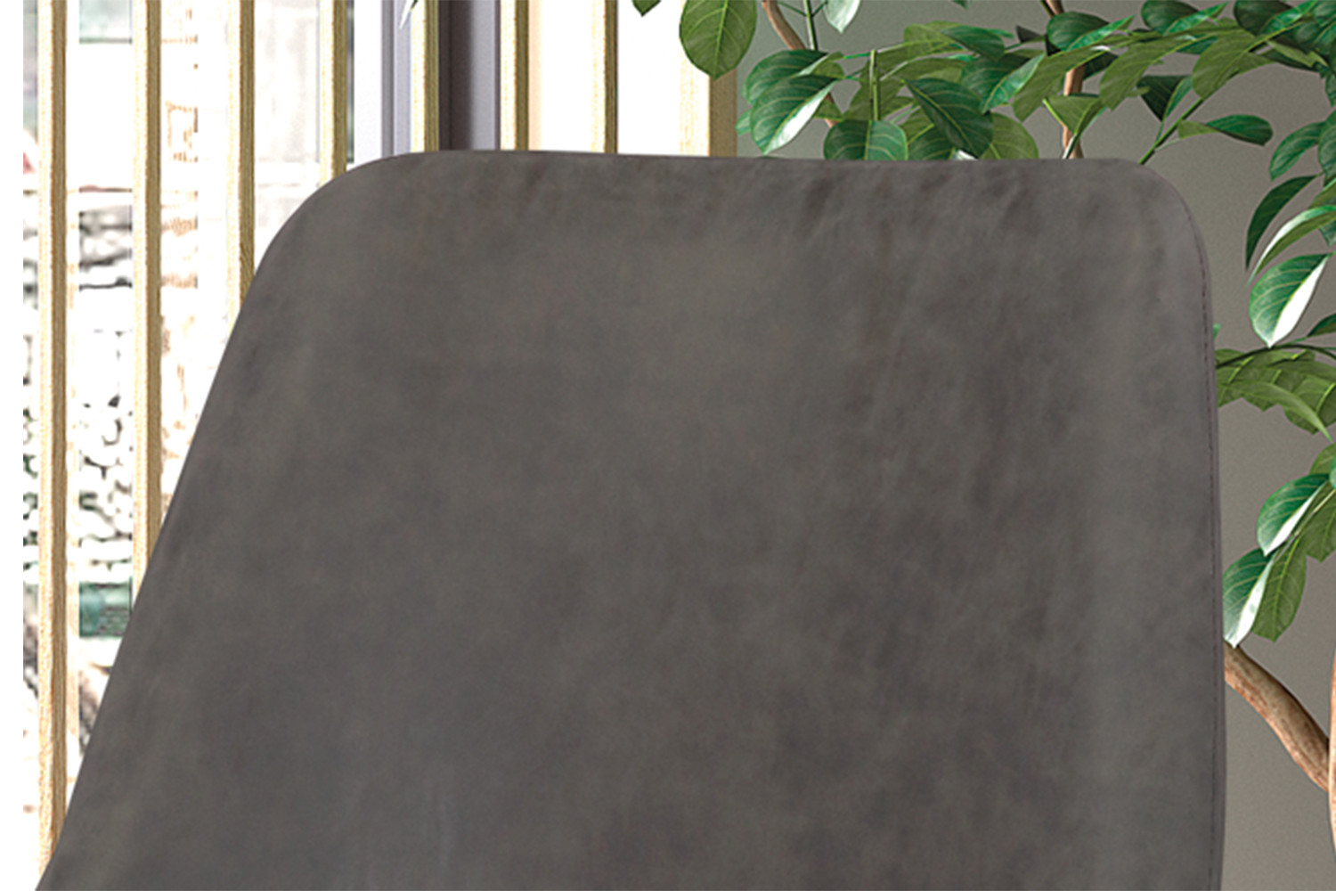 Image 2 for SALE - Stoel Mirano PU Lichtgrijs