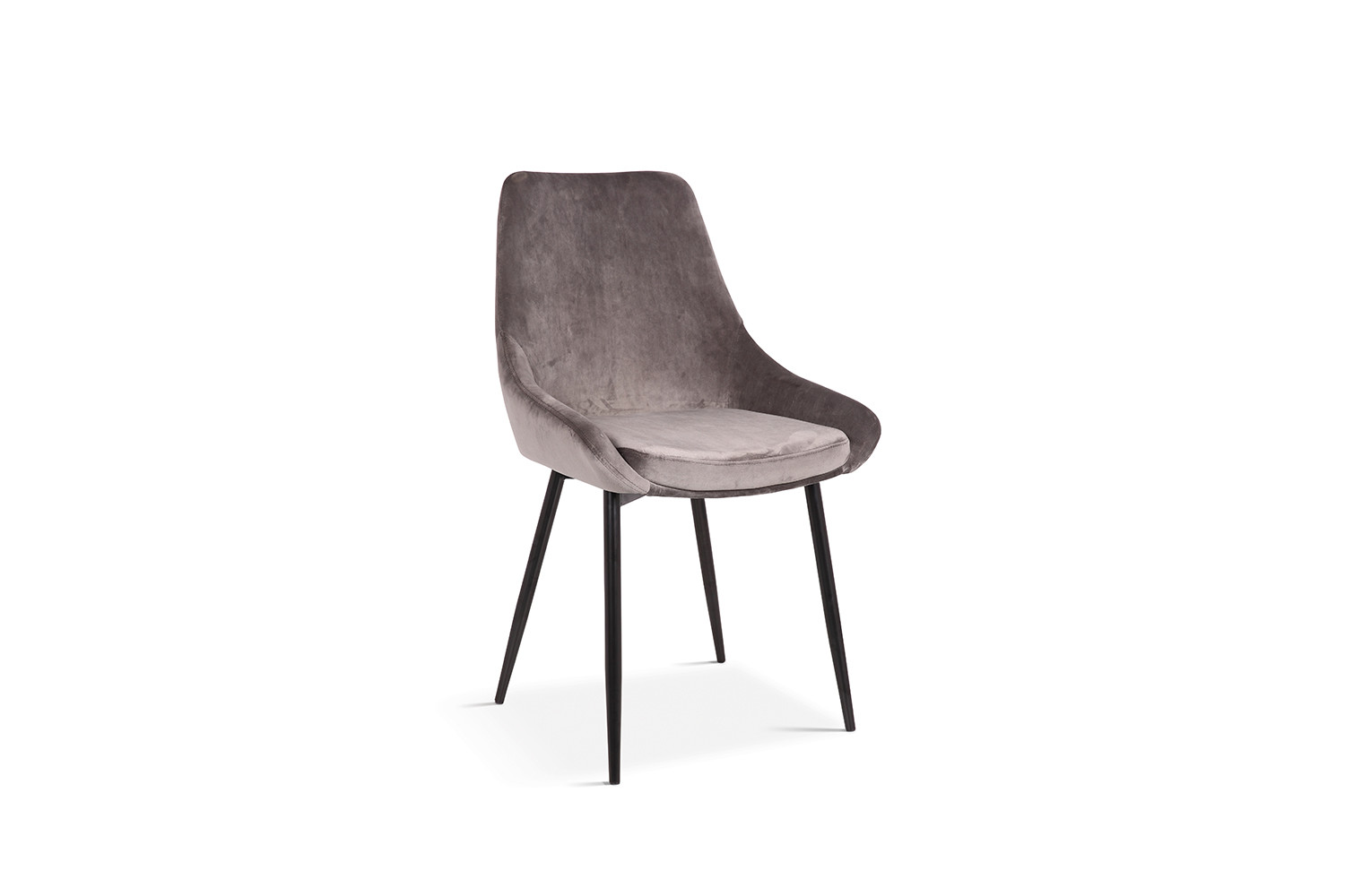 Image 5 for SALE - Stoel Mirano Fluweel Grijs