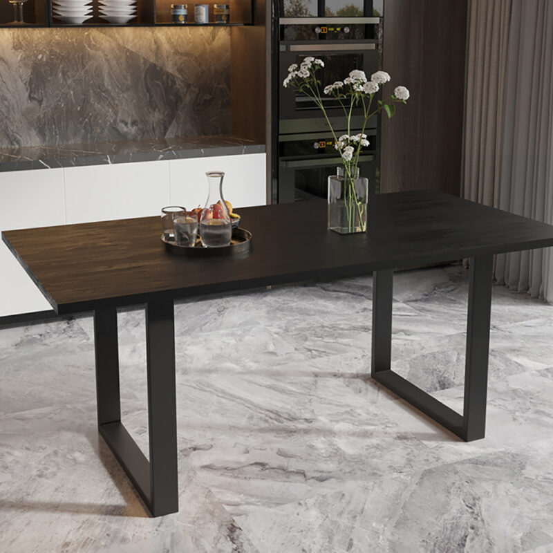 Image 1 for SALE - Tafel Nicola 180 cm Rechthoekig Mango hout zwart