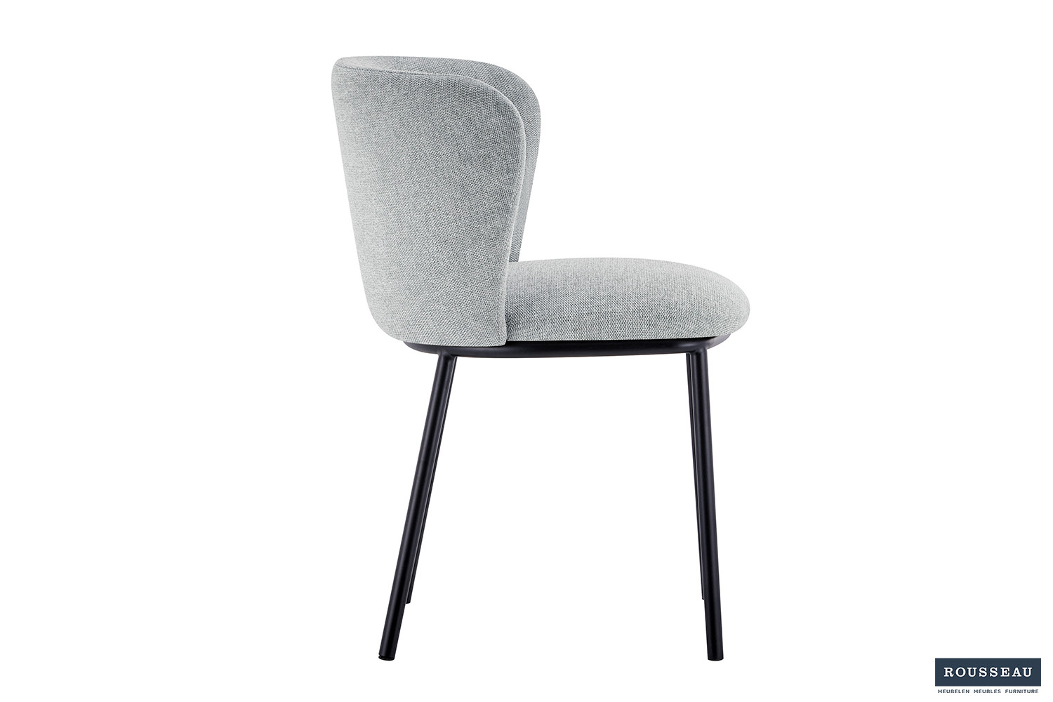 Image 5 for Stoel Arthur Stof Ote Belfast 41 Lichtgrijs