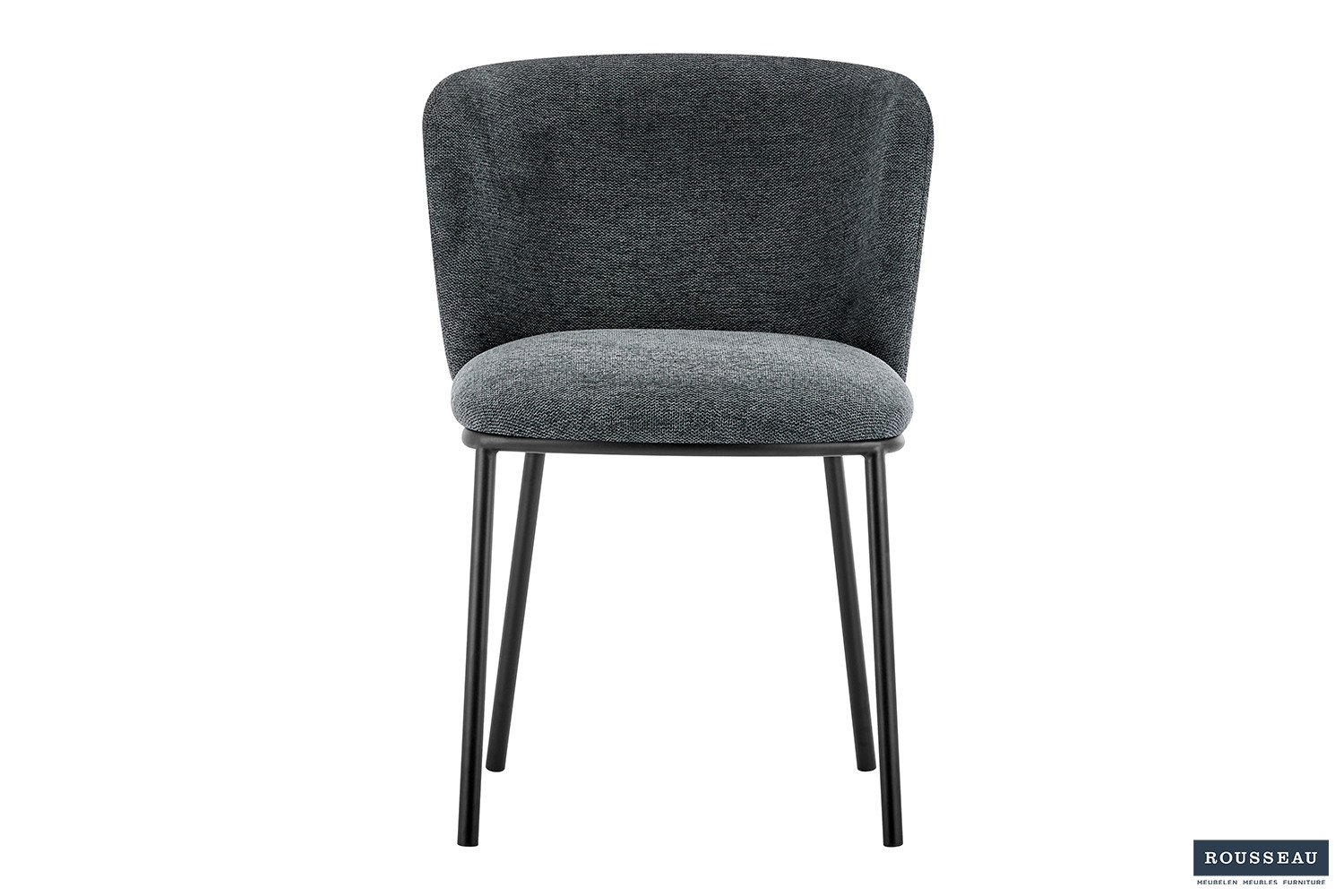 Image 3 for Stoel Arthur Stof Ote Belfast 39 Donkergrijs