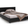 Image 6 for Bed Roma 160x200 met lattenbodem PU Zwart