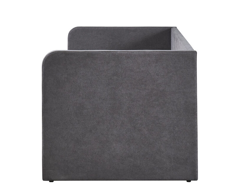 Image 5 for Bed Parma 90x200 met lattenbodem Stof Grijs