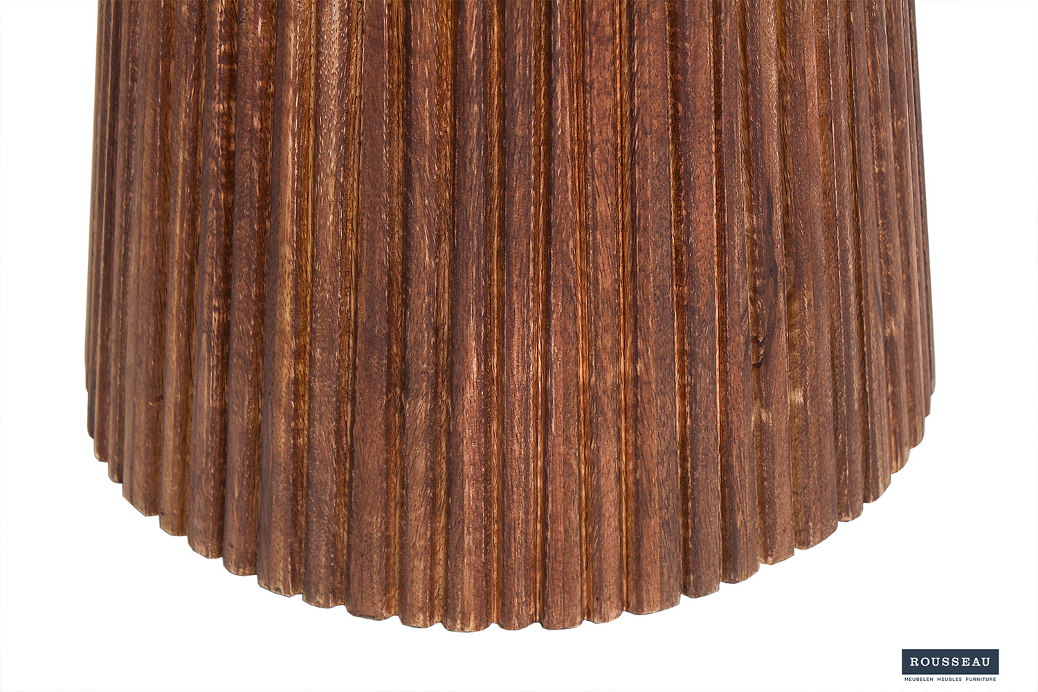 Image 6 for Salontafel Miguel 50 cm Rond Mango hout Lichtbruin