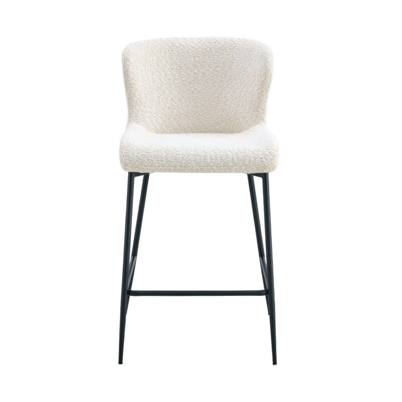 Image 4 for Counterstoel Lisa Bouclé Ecru