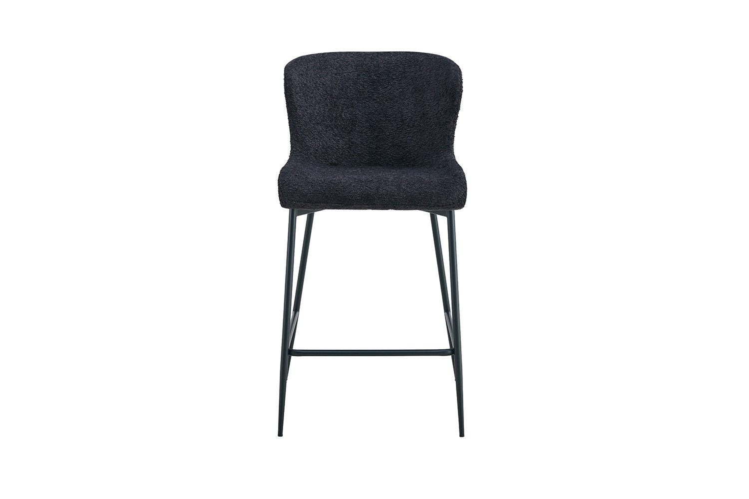 Image 4 for Counterstoel Lisa Bouclé Donkergrijs