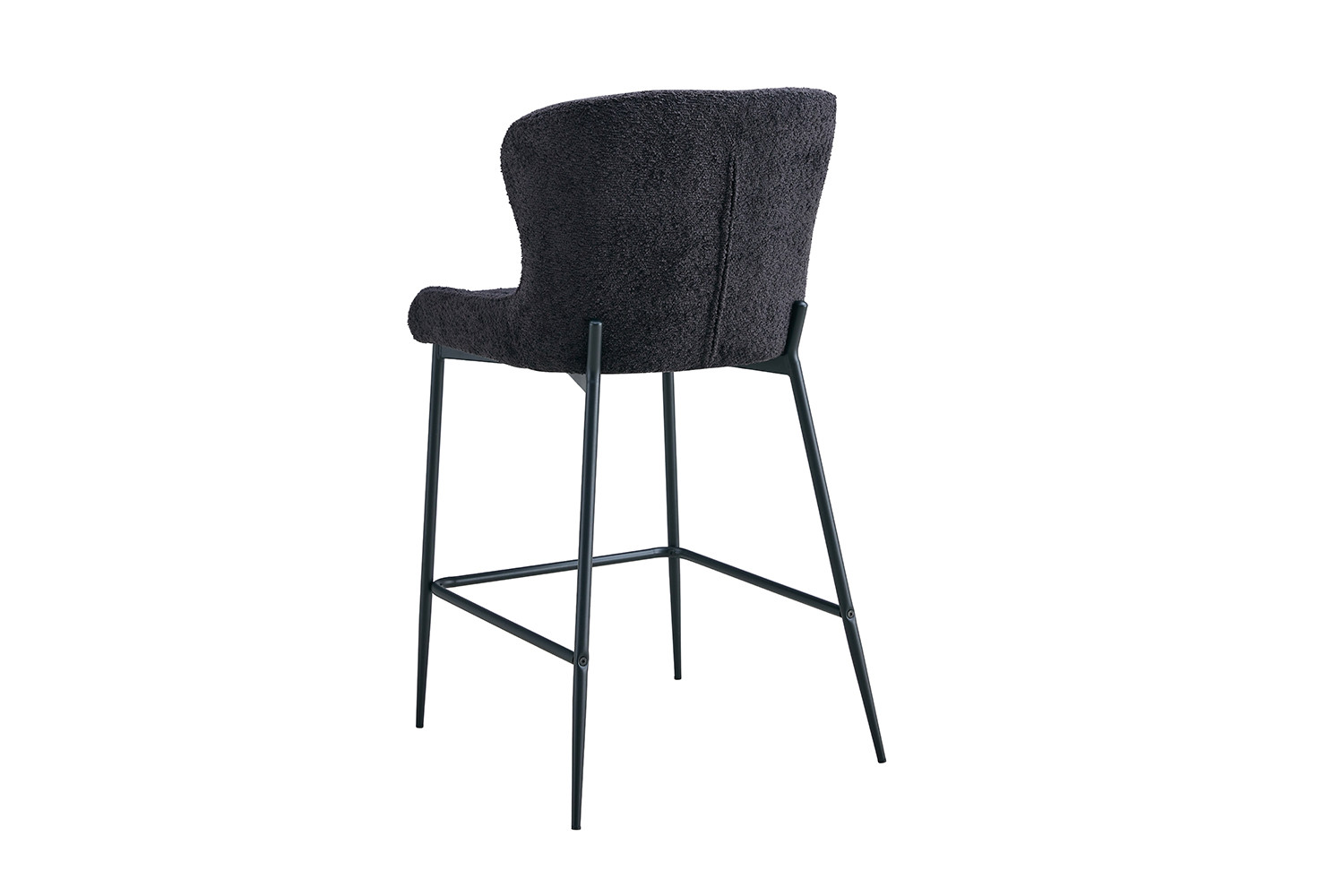 Image 7 for Counterstoel Lisa Bouclé Donkergrijs