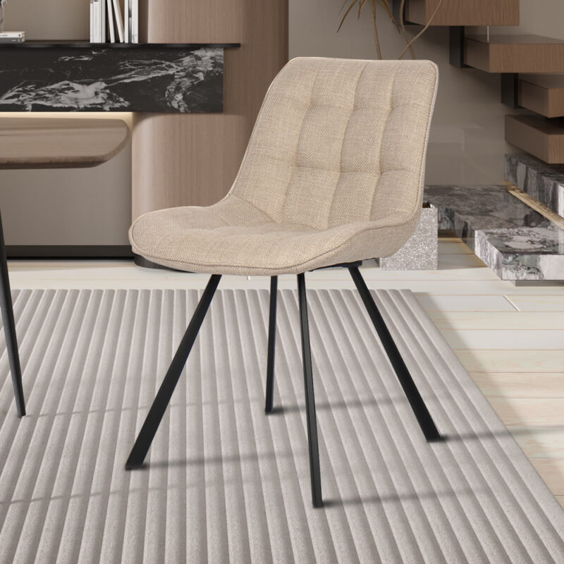 Image 1 for Stoel Ariba Stof Ote Montego 178 Beige/Lichtgrijs