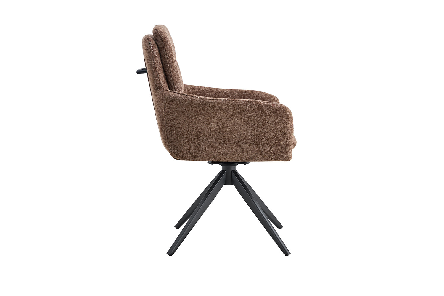 Image 6 for Stoel Lisold Draaibaar tot 0 Stof Fabb Raven 45 Bruin