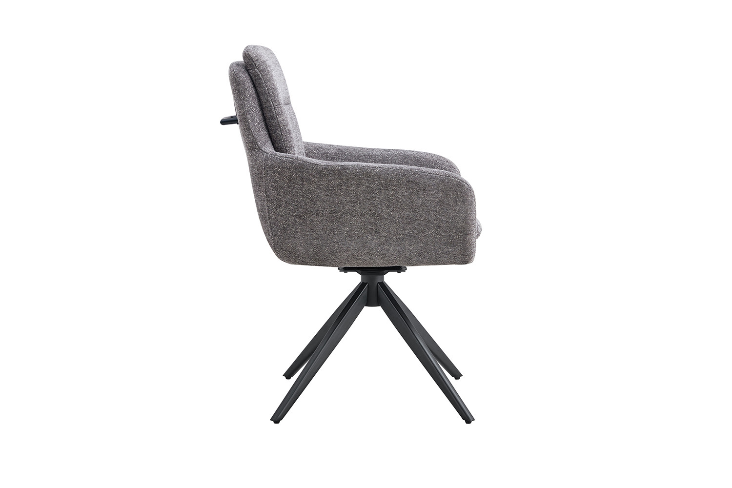 Image 6 for Stoel Lisold Draaibaar tot 0 Stof Fabb Raven 13 Donkergrijs