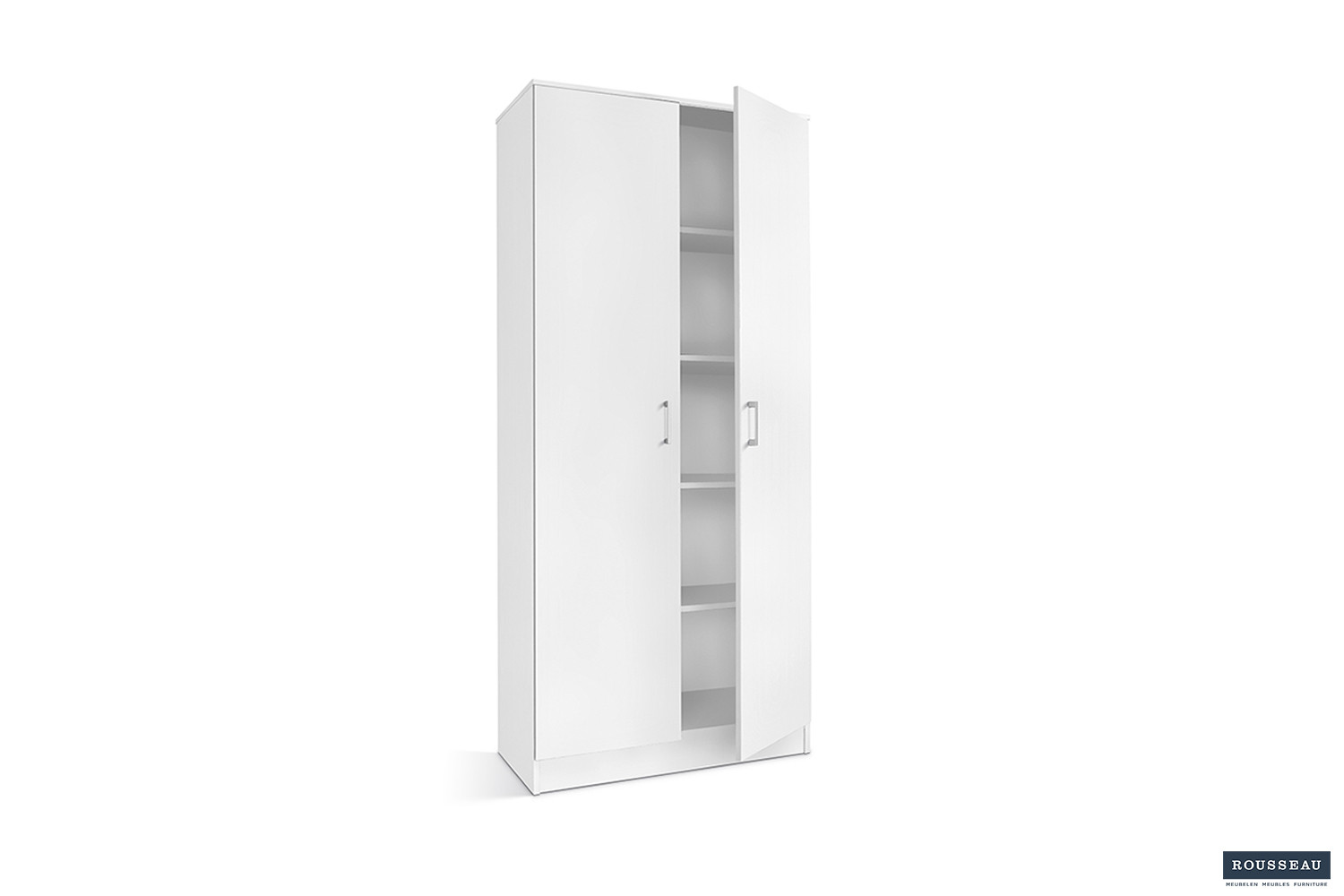 Image 5 for Opbergkast Ray 2 deuren en 4 legplanken Wit