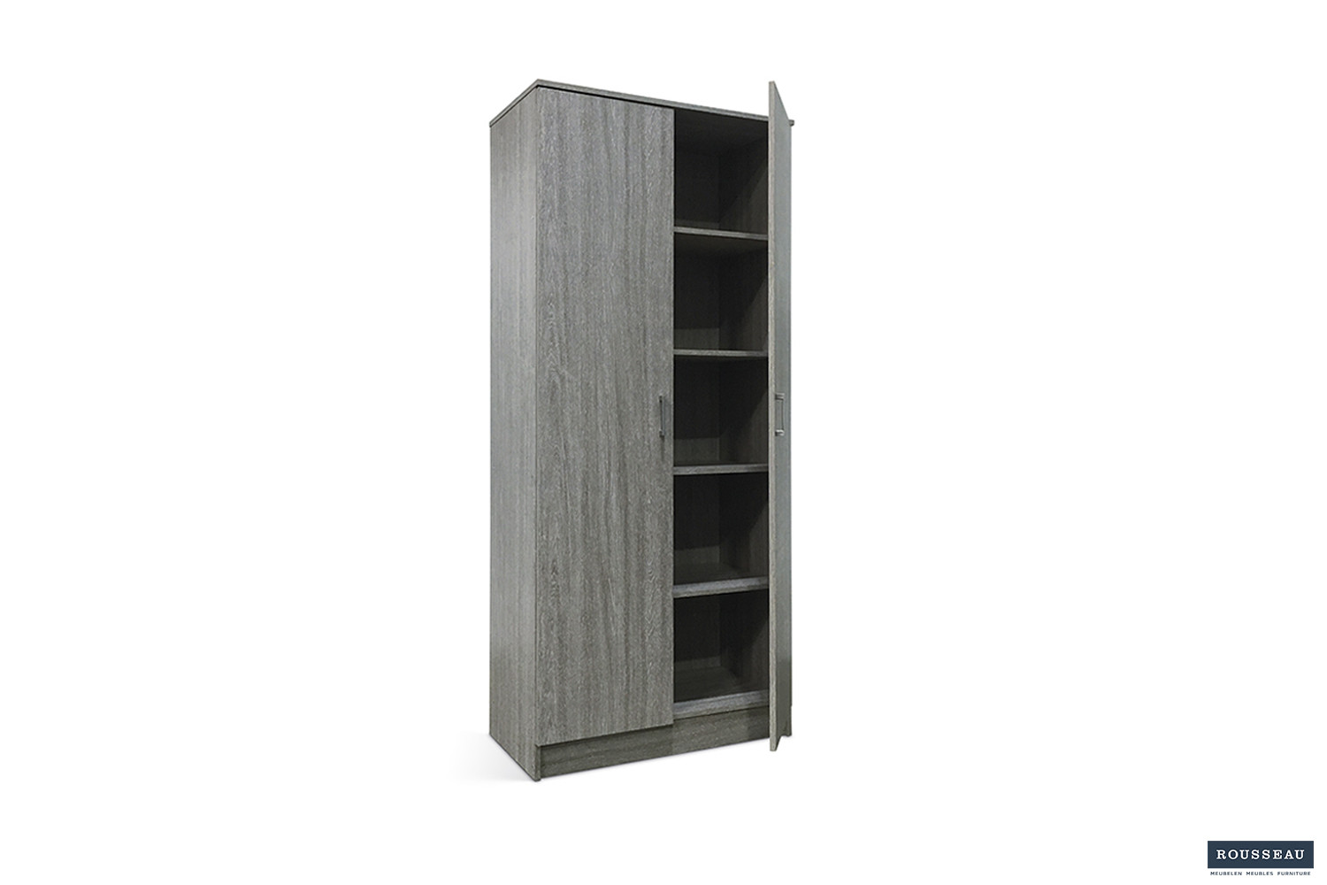 Image 5 for Opbergkast Ray 2 deuren en 4 legplanken Grijze eik