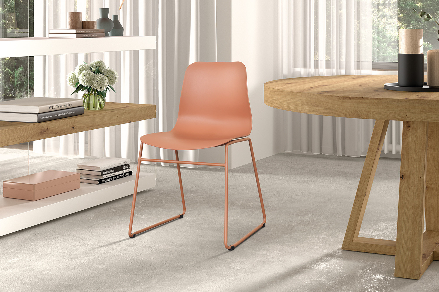 Image 2 for Stoel Marie PP Terracotta