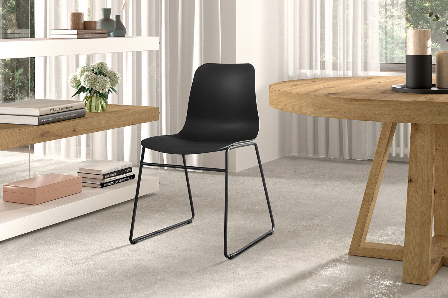 Image 2 for Stoel Marie PP Zwart