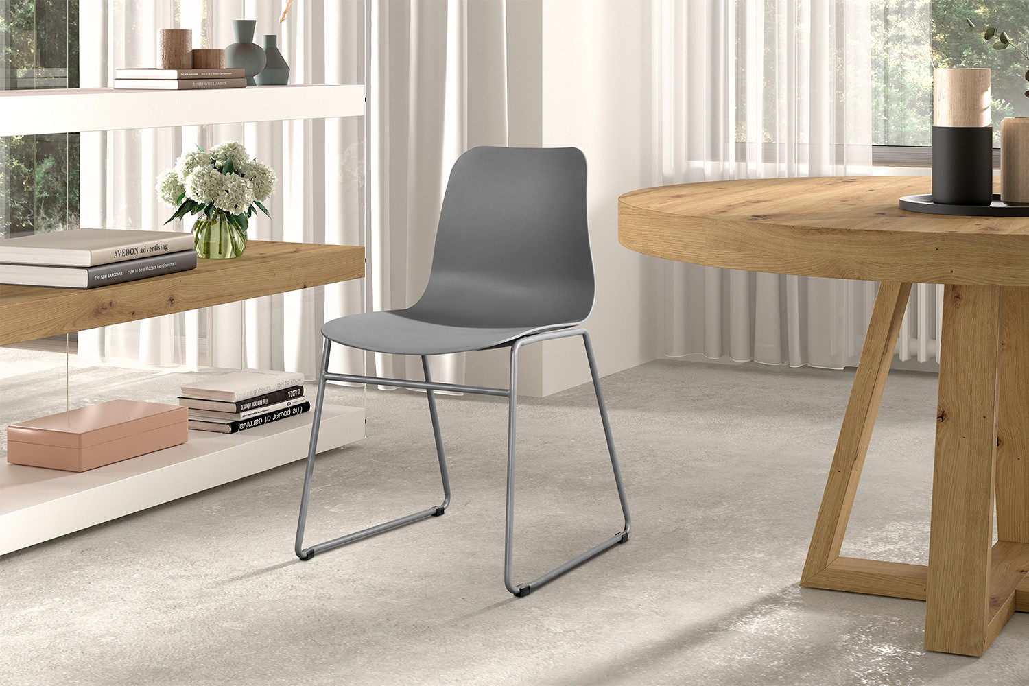 Image 2 for Stoel Marie PP Grijs