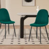 Image 1 for SALE - Stoel Boy Fluweel Groen
