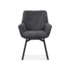 ee217382-8e2a-4a37-9f2c-4d8df5ca3242 Image 7 for SALE - Stoel Modest Draaibaar Stof Fabb Raven 18 Donkergrijs