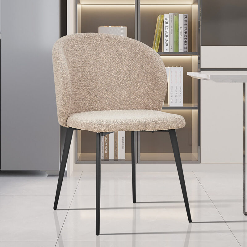 Image 2 for Stoel Toledo Bouclé Zand